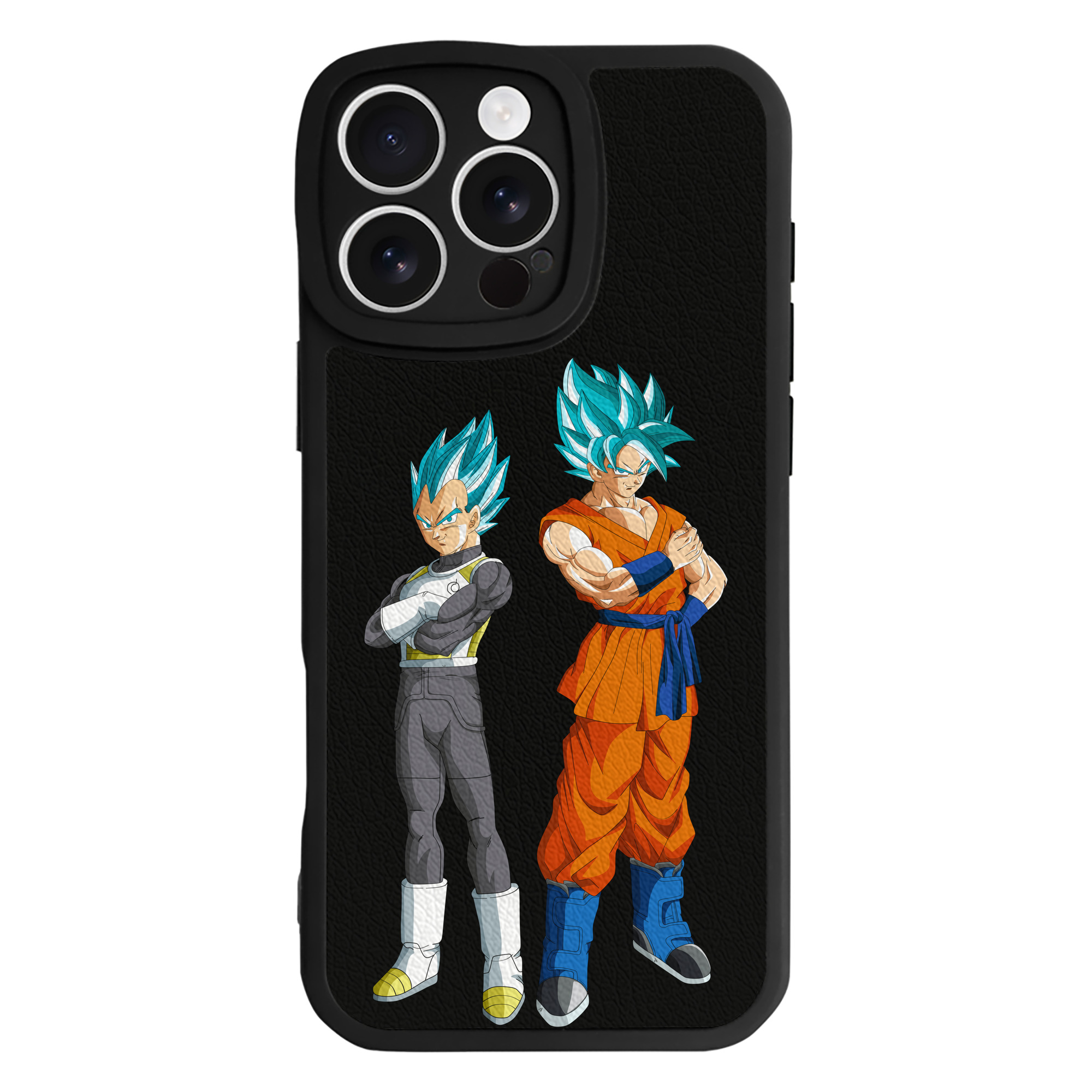 （画像用） ドラゴンボール DRAGON BALL 【iPhone 16シリーズ対応】シリコンスマホケース（レザー調） 材質：シリコン